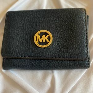 Michael Kors navy wallet